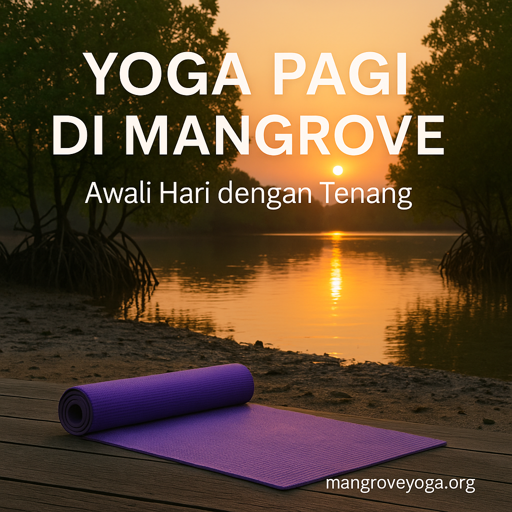 YOGA PAGI DI MANGROVE